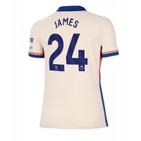 Maglia Calcio Chelsea Reece James #24 Seconda Divisa Donna 2024-25 Manica Corta